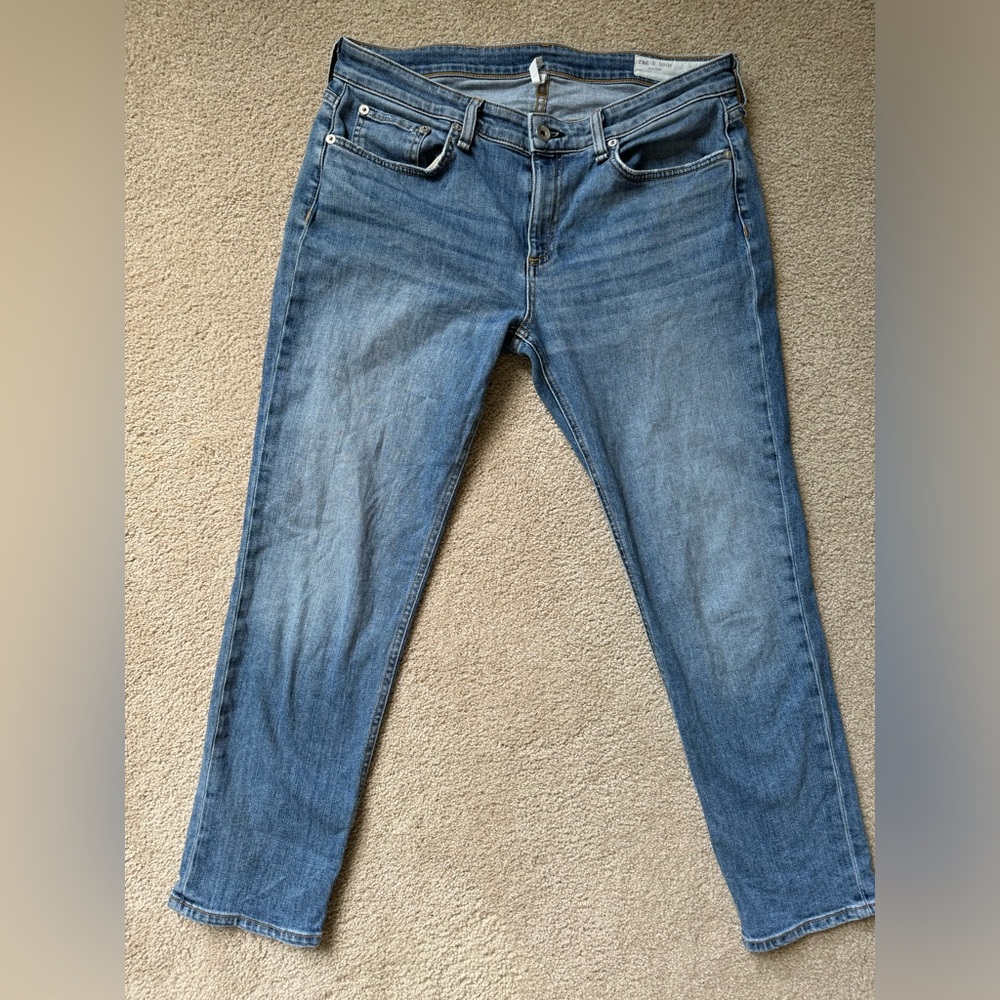 rag & bone Dre low-rise ankle slim boyfriend - size 29